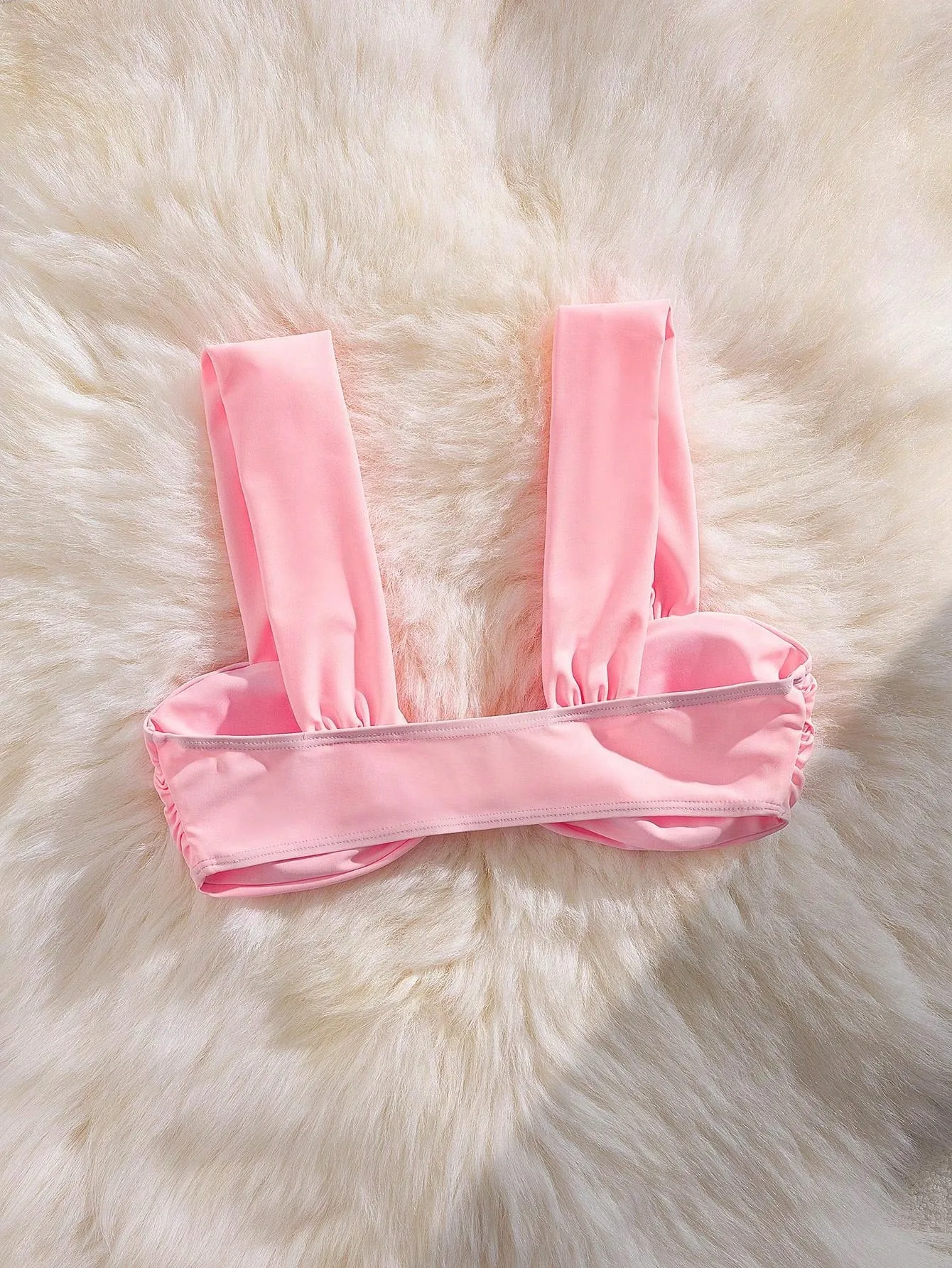 Parte superior de bikini chic con acolchado suave