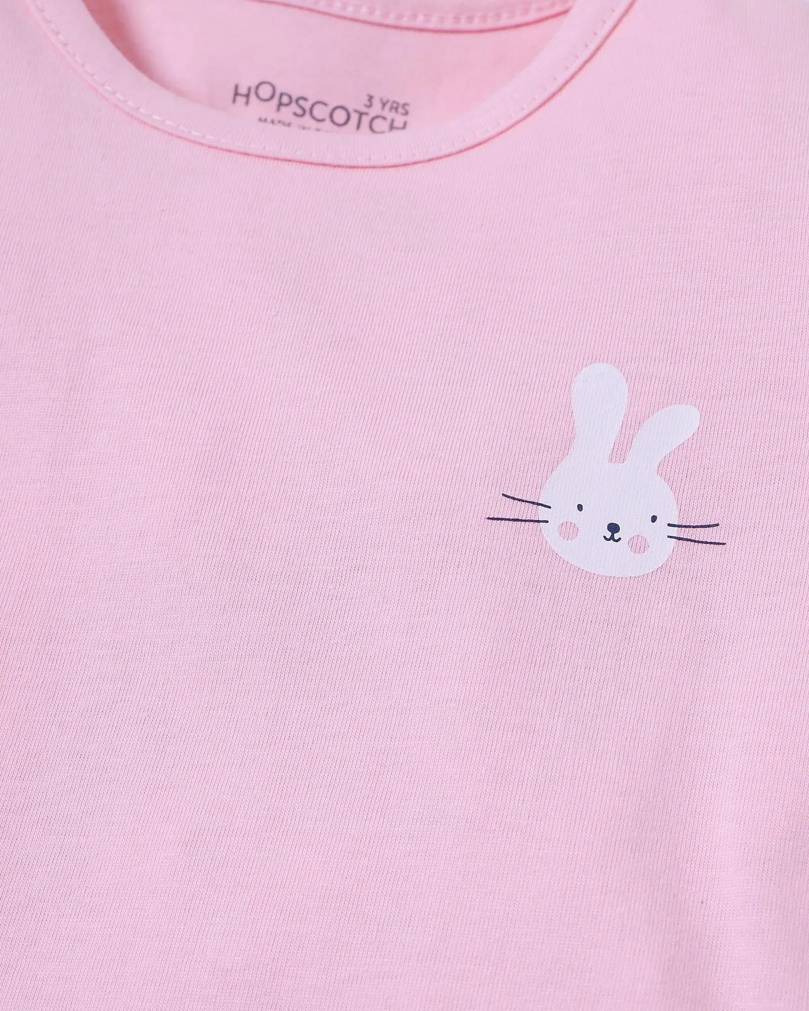 Pink Bunny T-Shirts Set