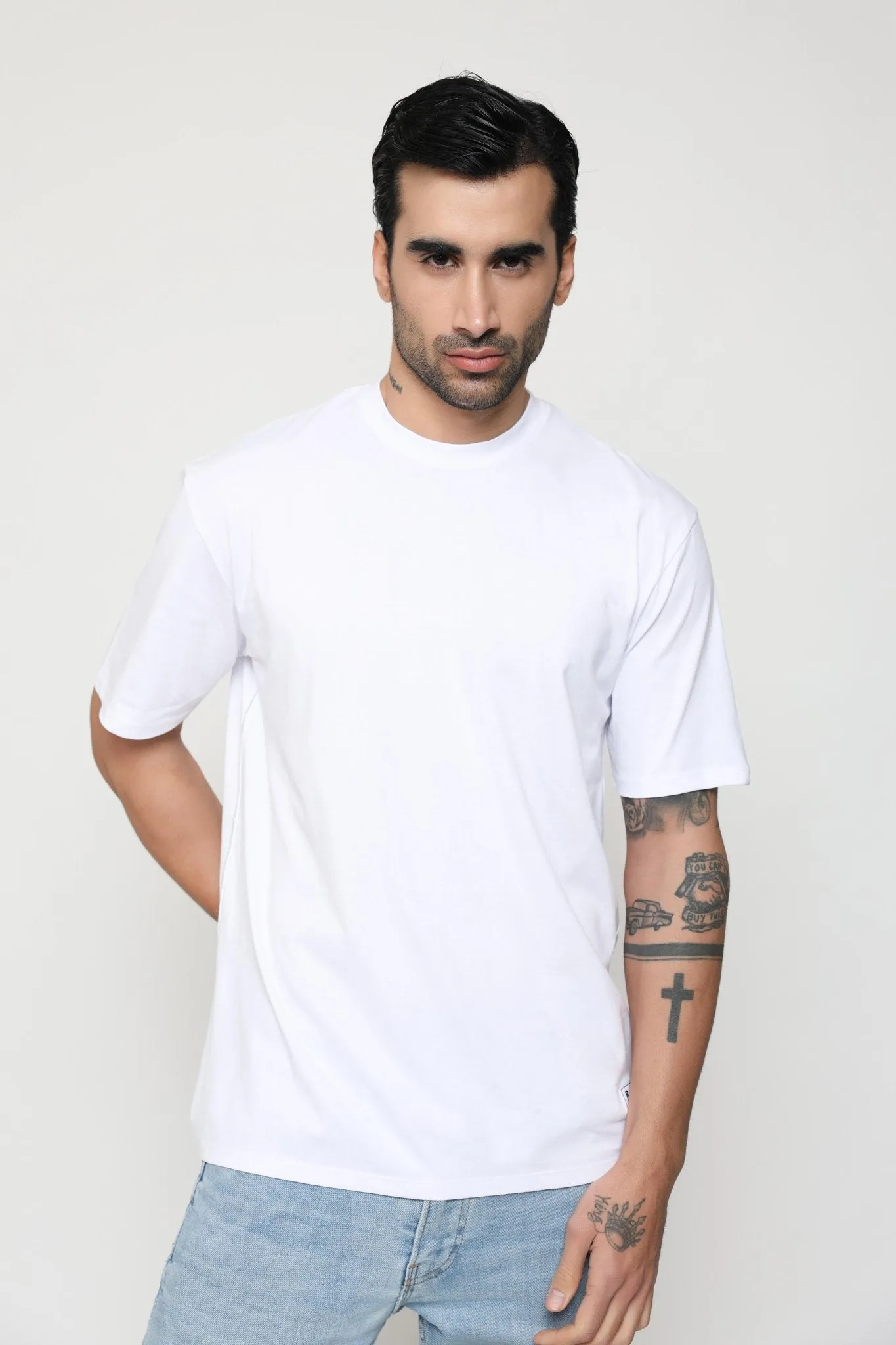Premium Organic Cotton - Crewneck T-shirt Men