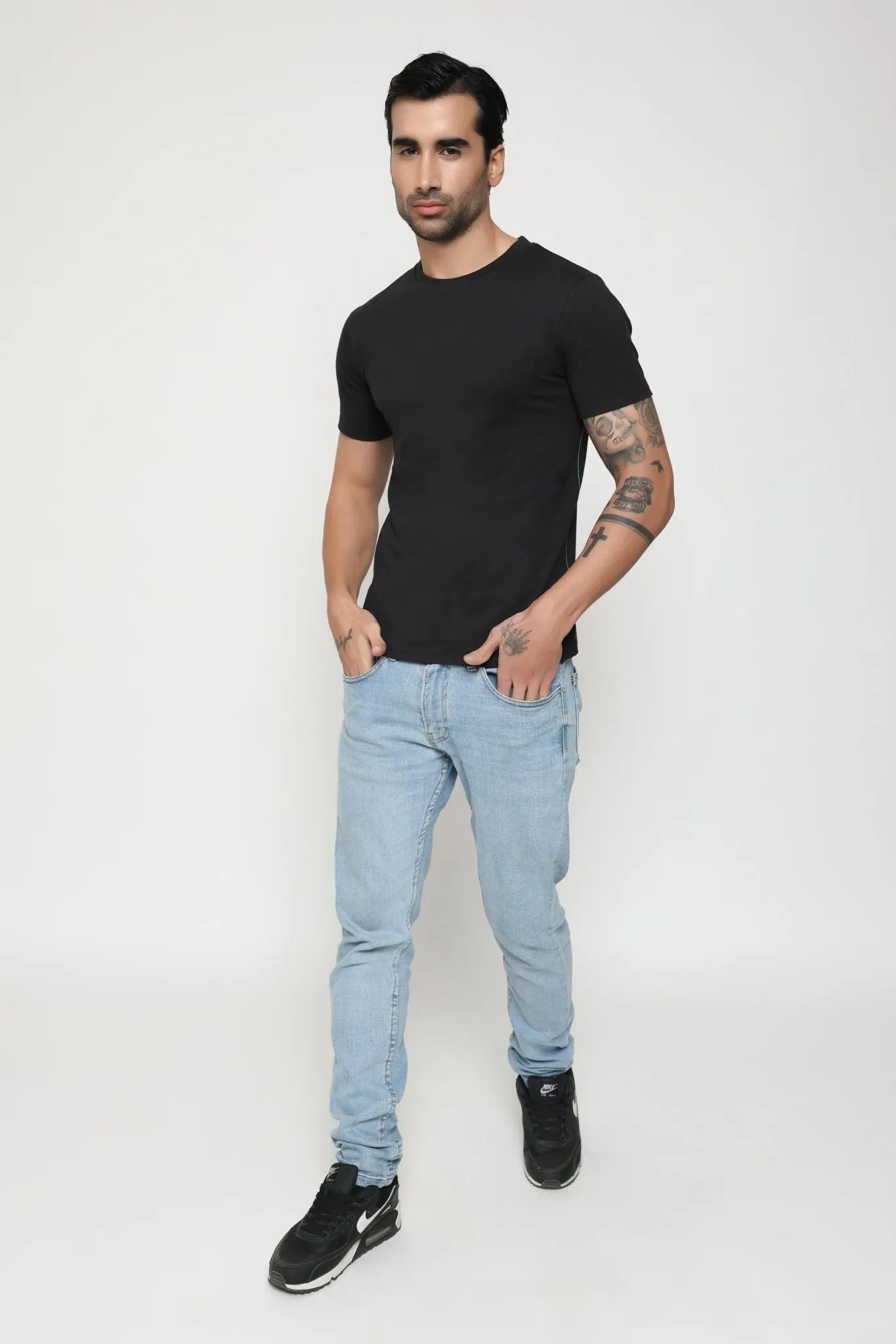 Premium Organic Cotton - Crewneck T-shirt Men