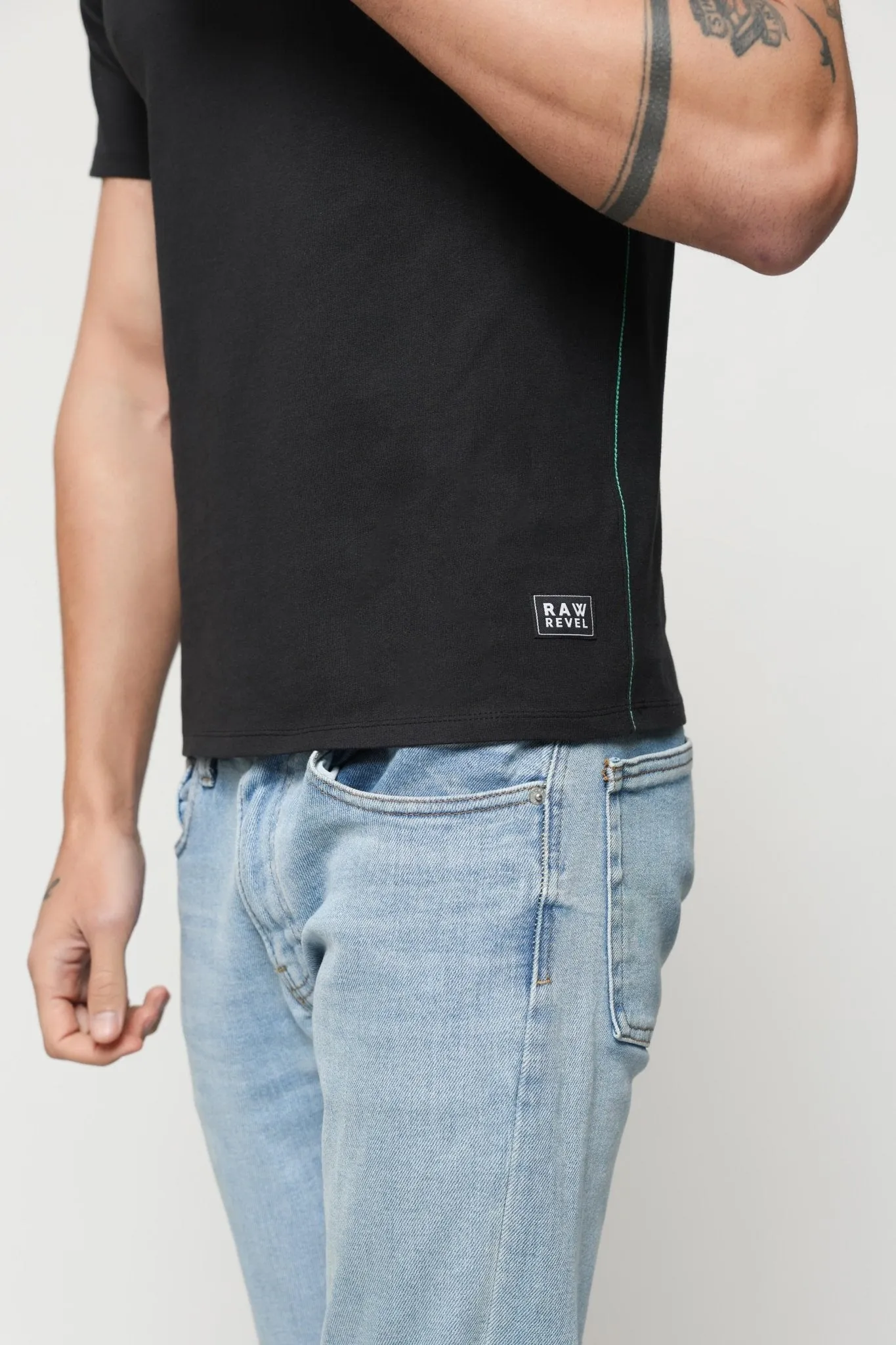 Premium Organic Cotton - Crewneck T-shirt Men