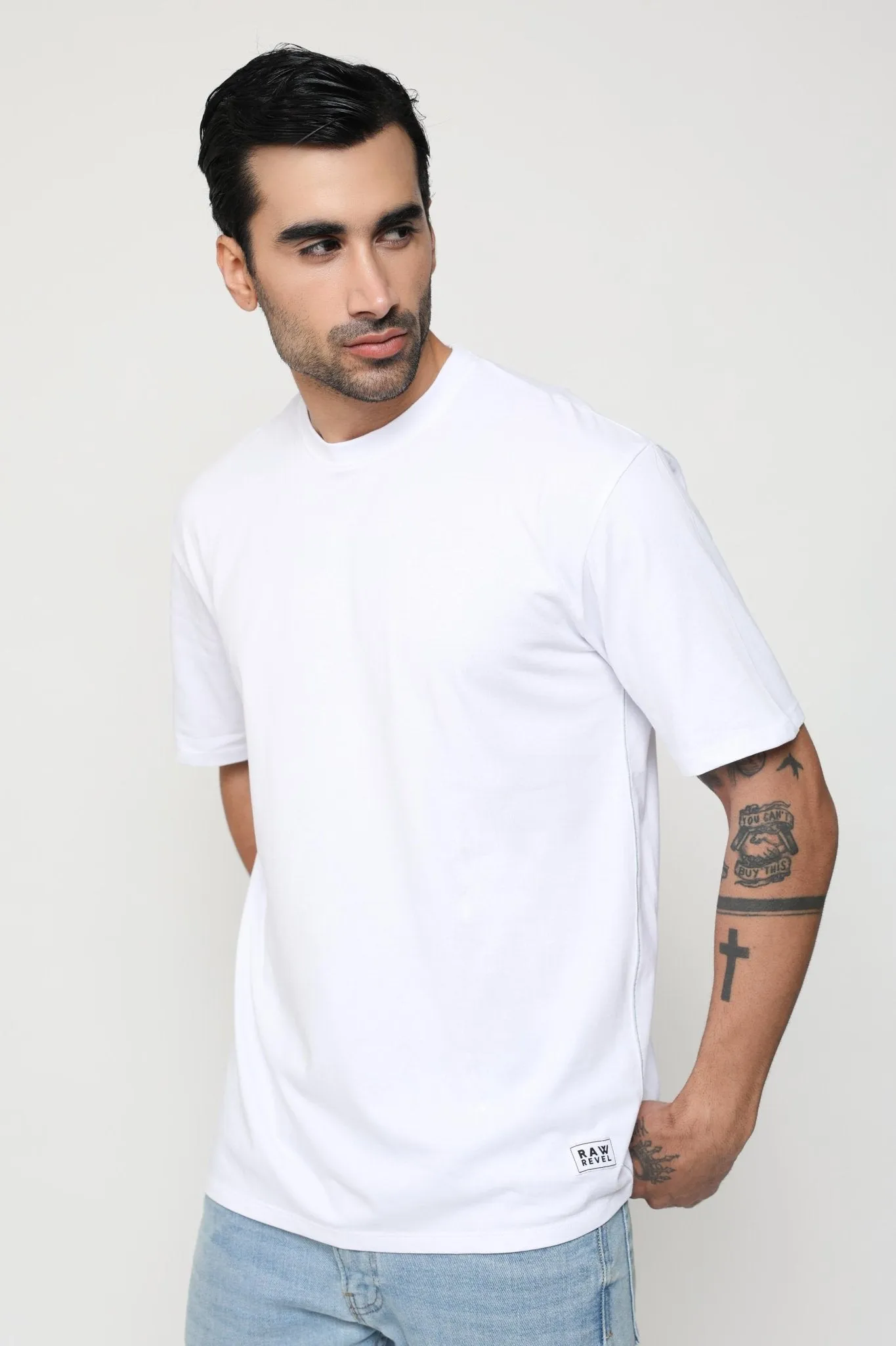 Premium Organic Cotton - Crewneck T-shirt Men