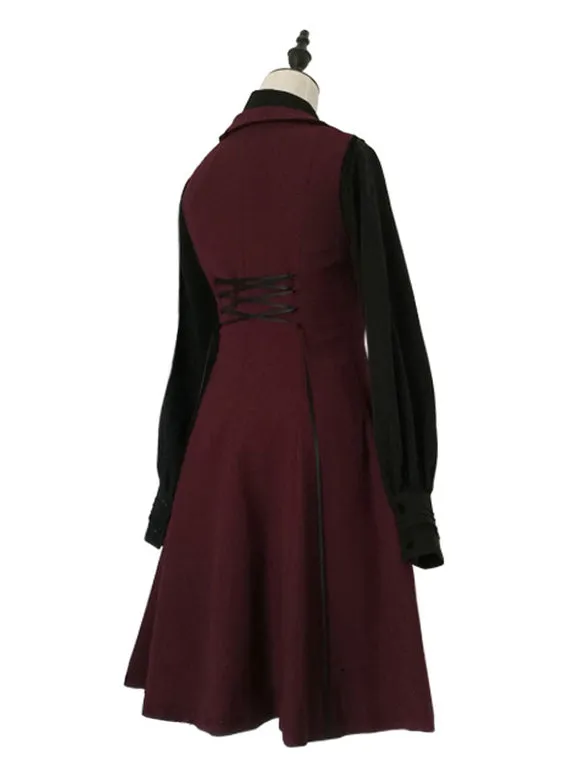 Prince Lolita Lace-up Long Vest