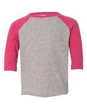 Rabbit Skins Toddler Raglan Baseball T-Shirt - 3330
