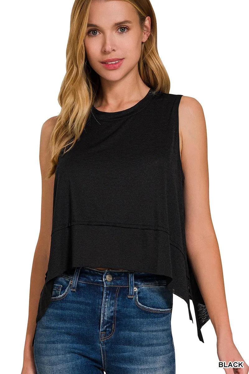 Ready To Go Side Slit Top