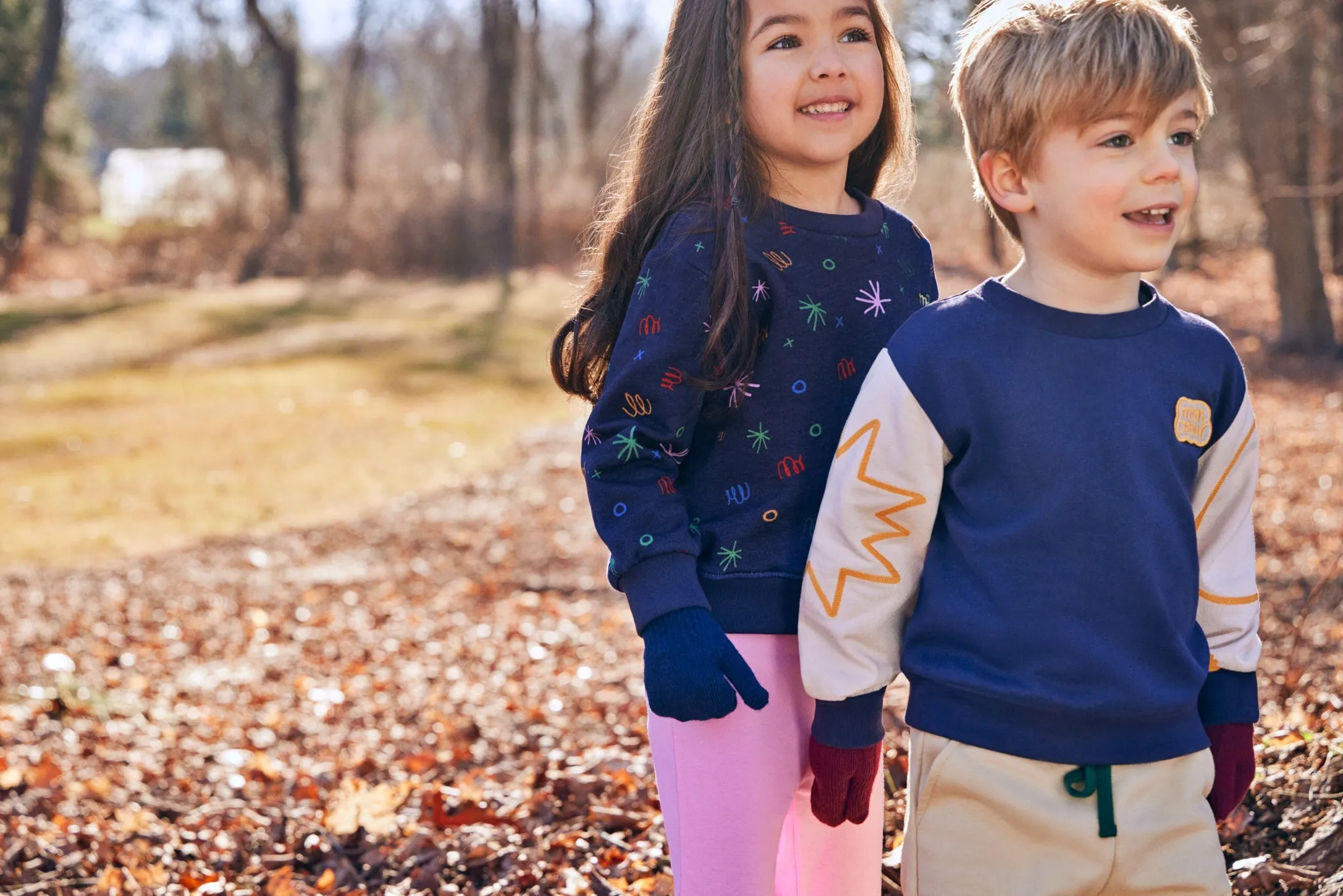 Recycled Cotton Confetti Kid Sweatshirt