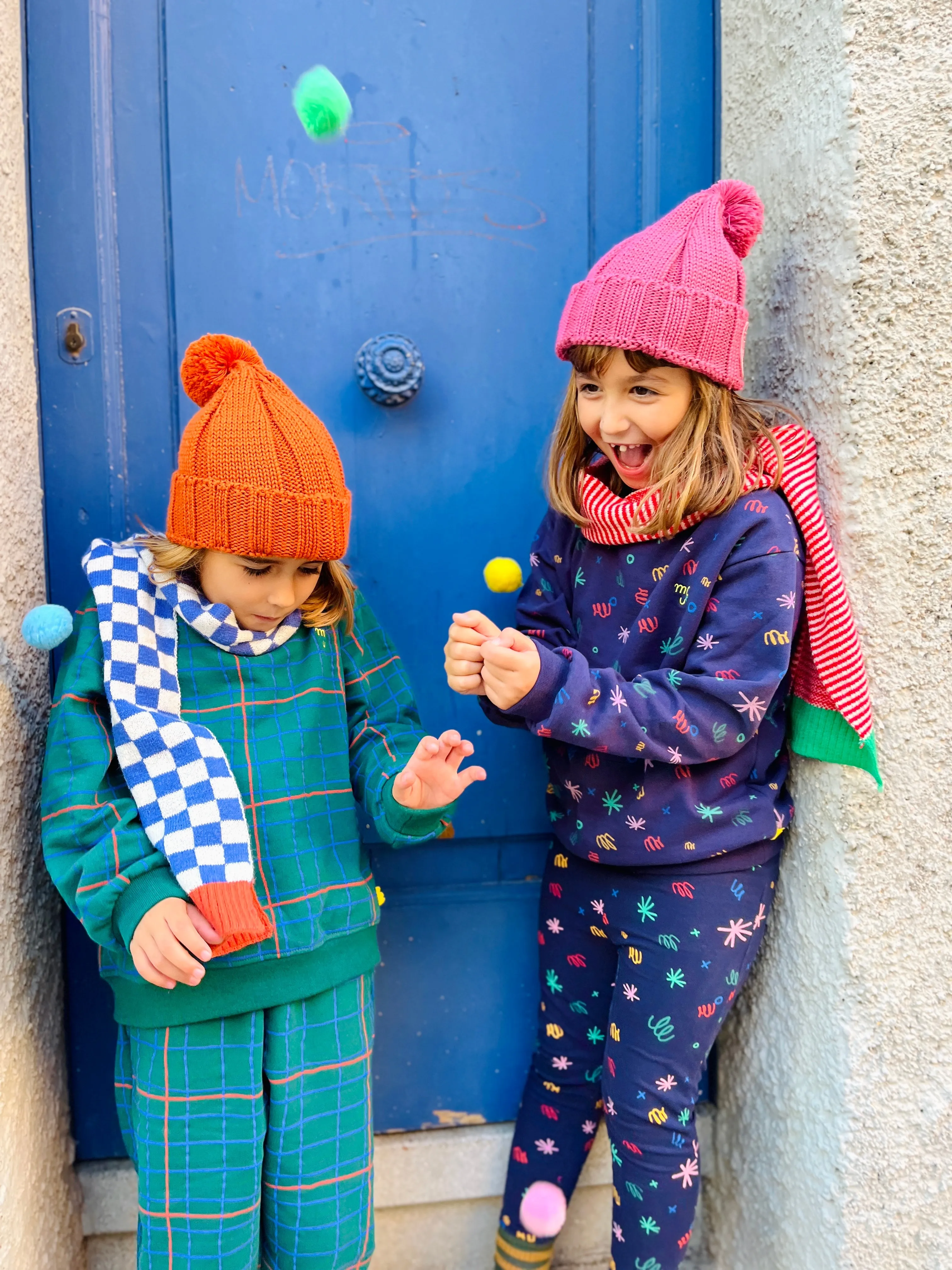 Recycled Cotton Confetti Kid Sweatshirt