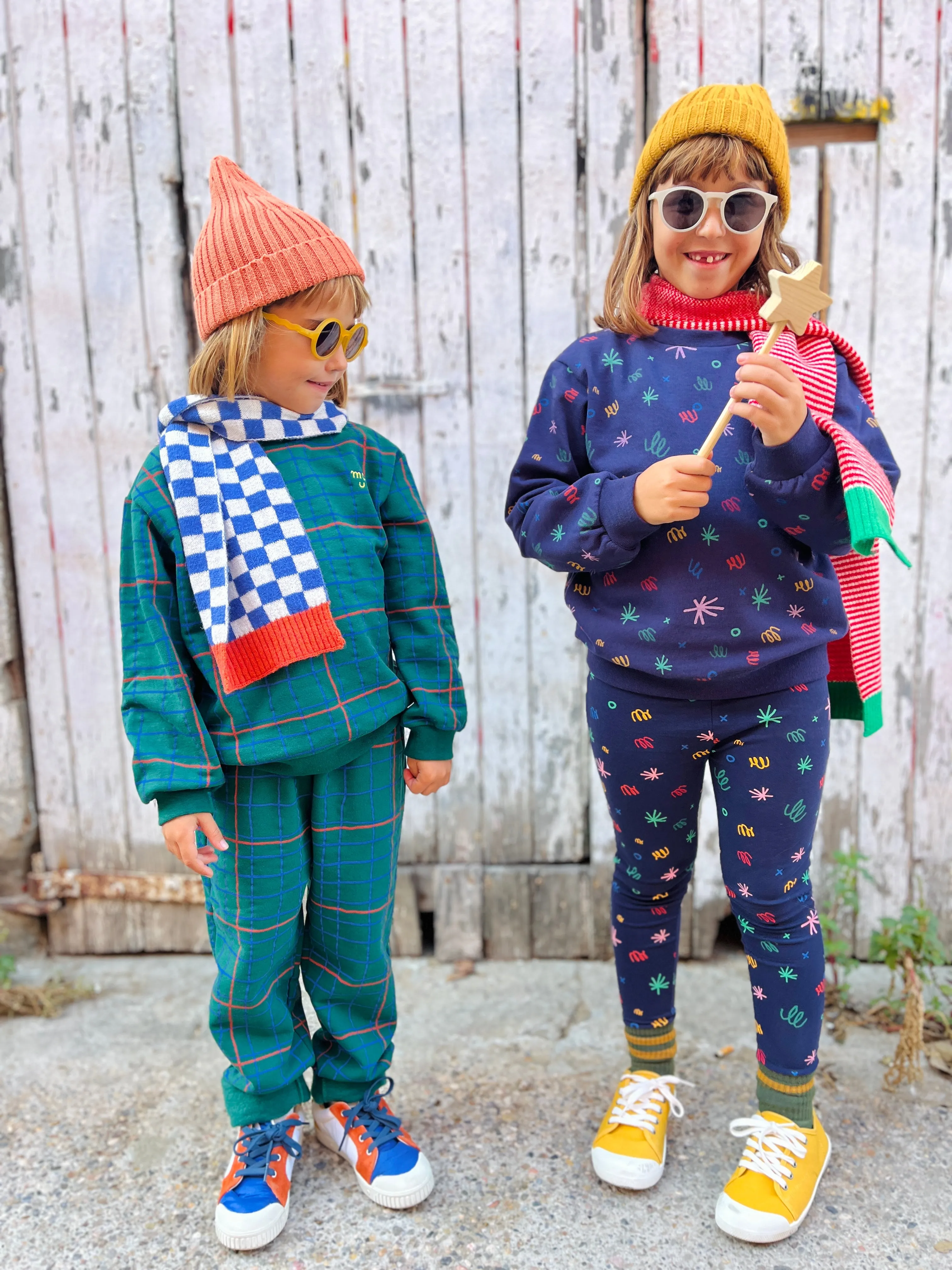 Recycled Cotton Confetti Kid Sweatshirt
