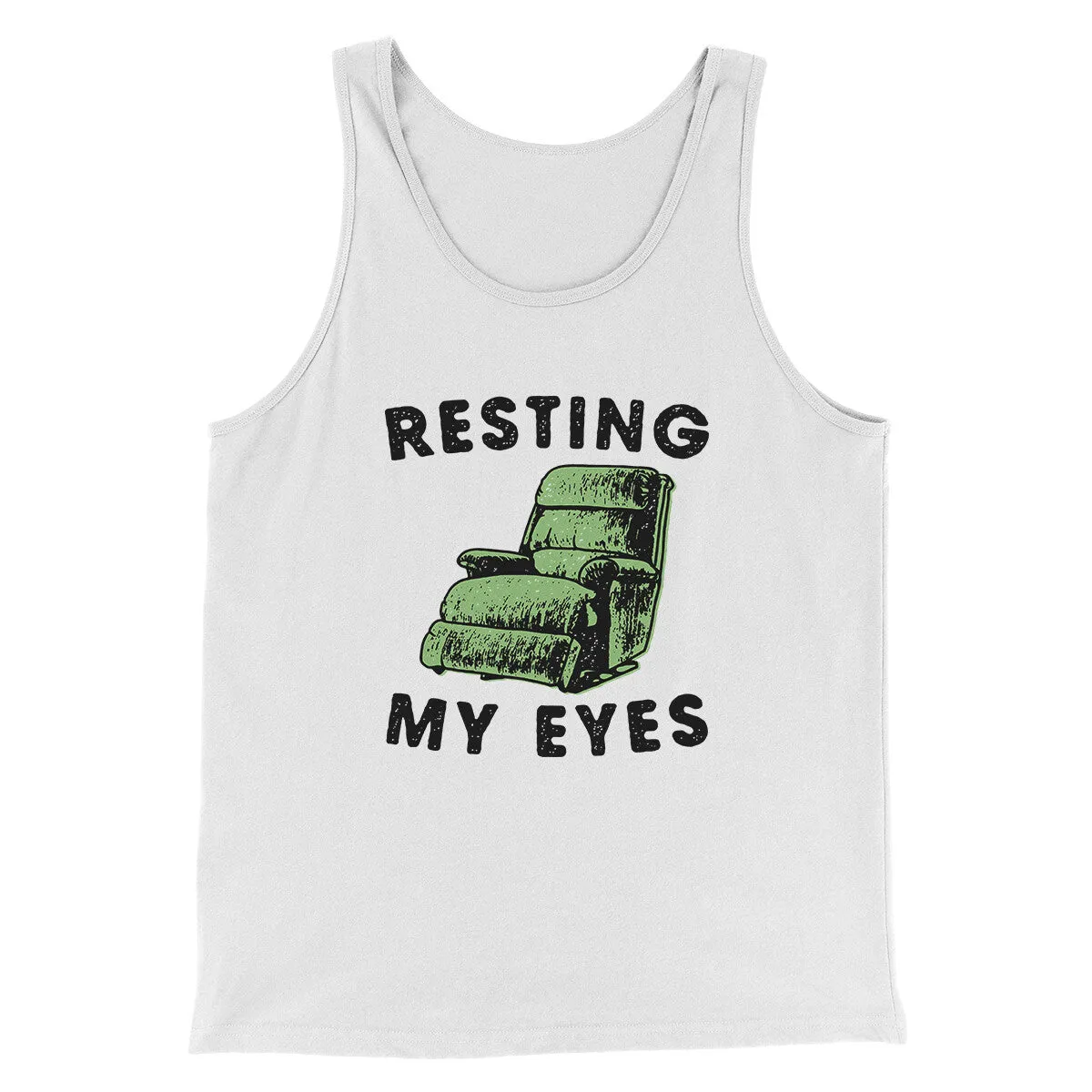Resting My Eyes Funny Men/Unisex Tank Top