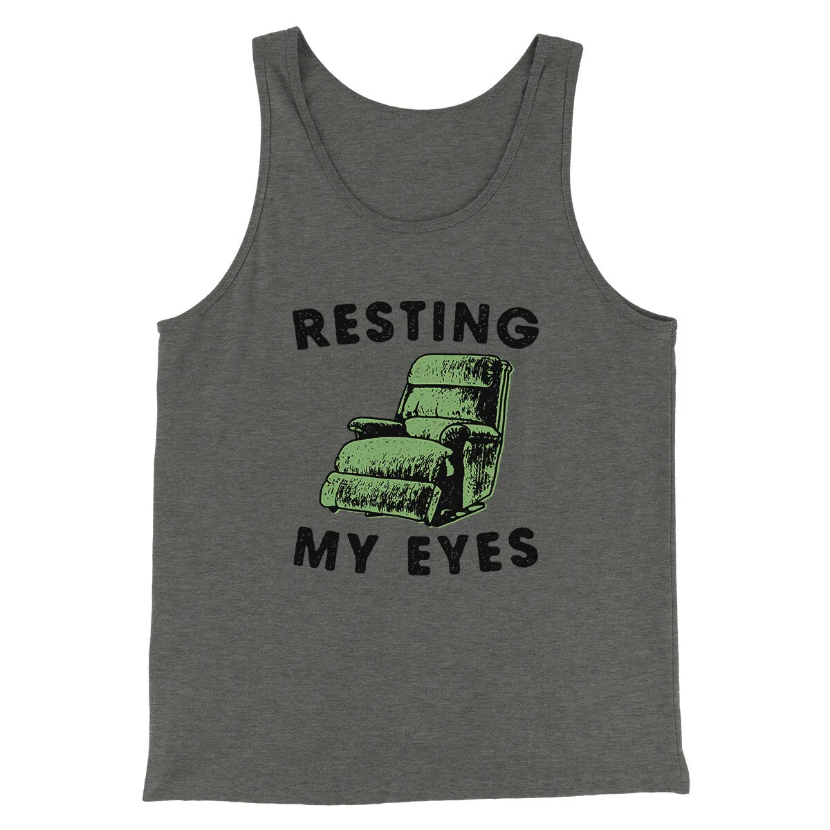 Resting My Eyes Funny Men/Unisex Tank Top
