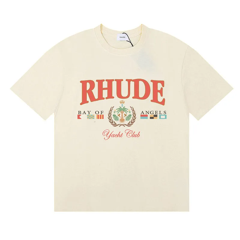 RHUDE Bay of Angels Yacht T-Shirts