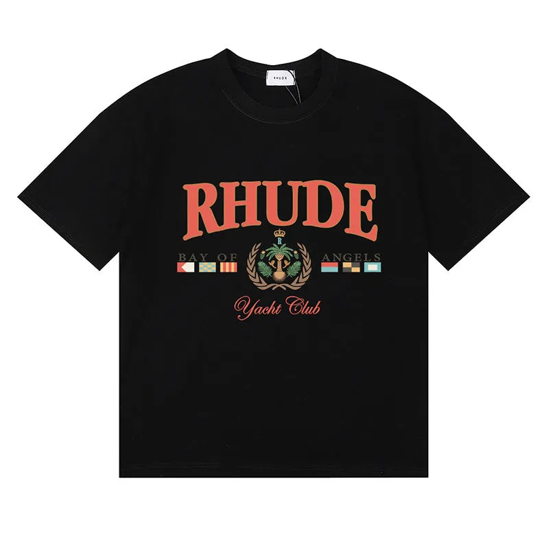 RHUDE Bay of Angels Yacht T-Shirts