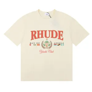 RHUDE Bay of Angels Yacht T-Shirts