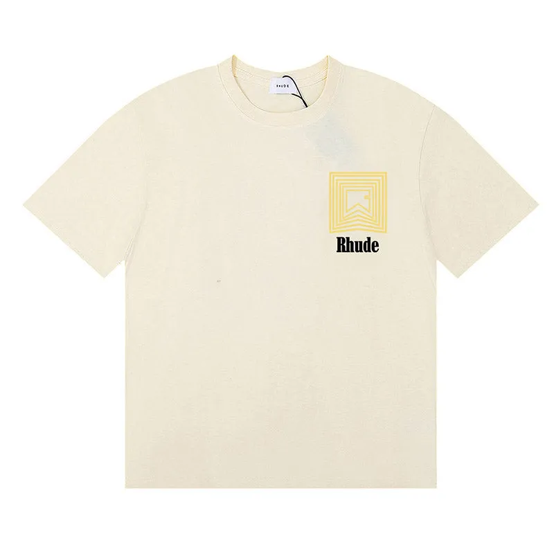 RHUDE Chevron Logo Repeat Tee