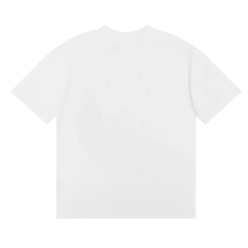 RHUDE Warning Logo Cotton Short-Sleeve T-Shirts