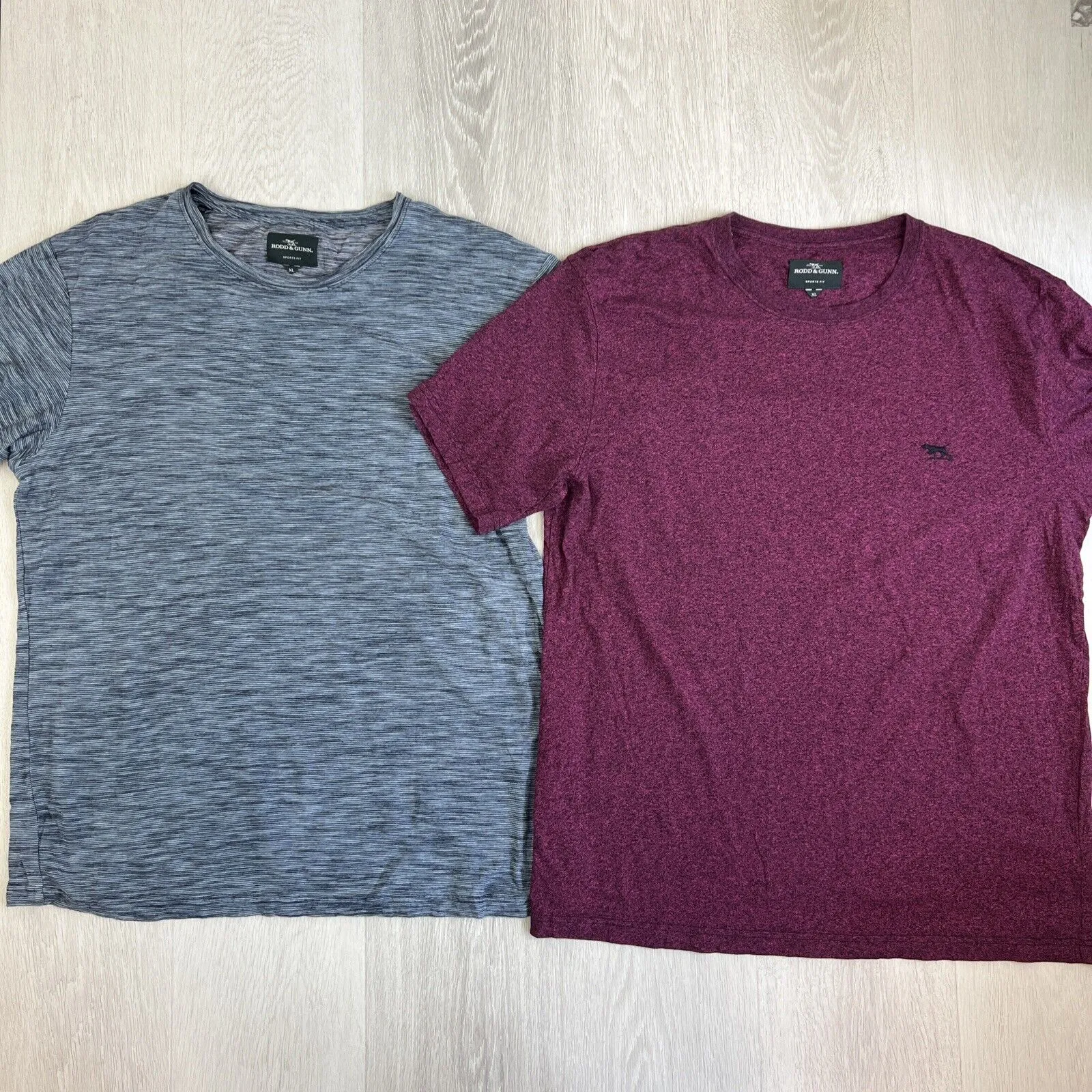 Rodd & Gunn Mens Cotton T-Shirt Bundle Size XL (2 T-Shirts)