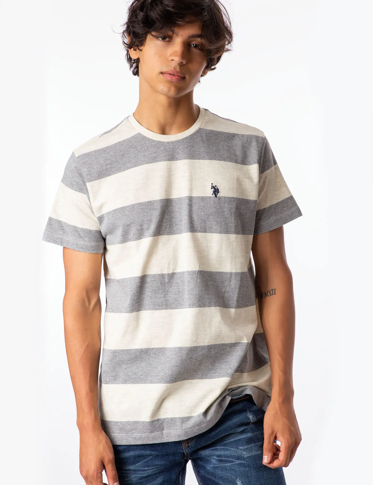 RUGBY STRIPED T-SHIRT