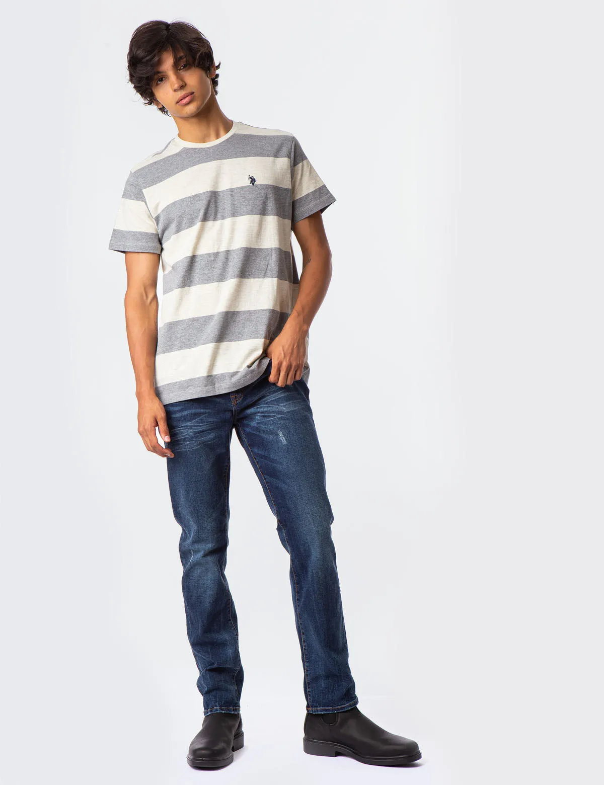 RUGBY STRIPED T-SHIRT