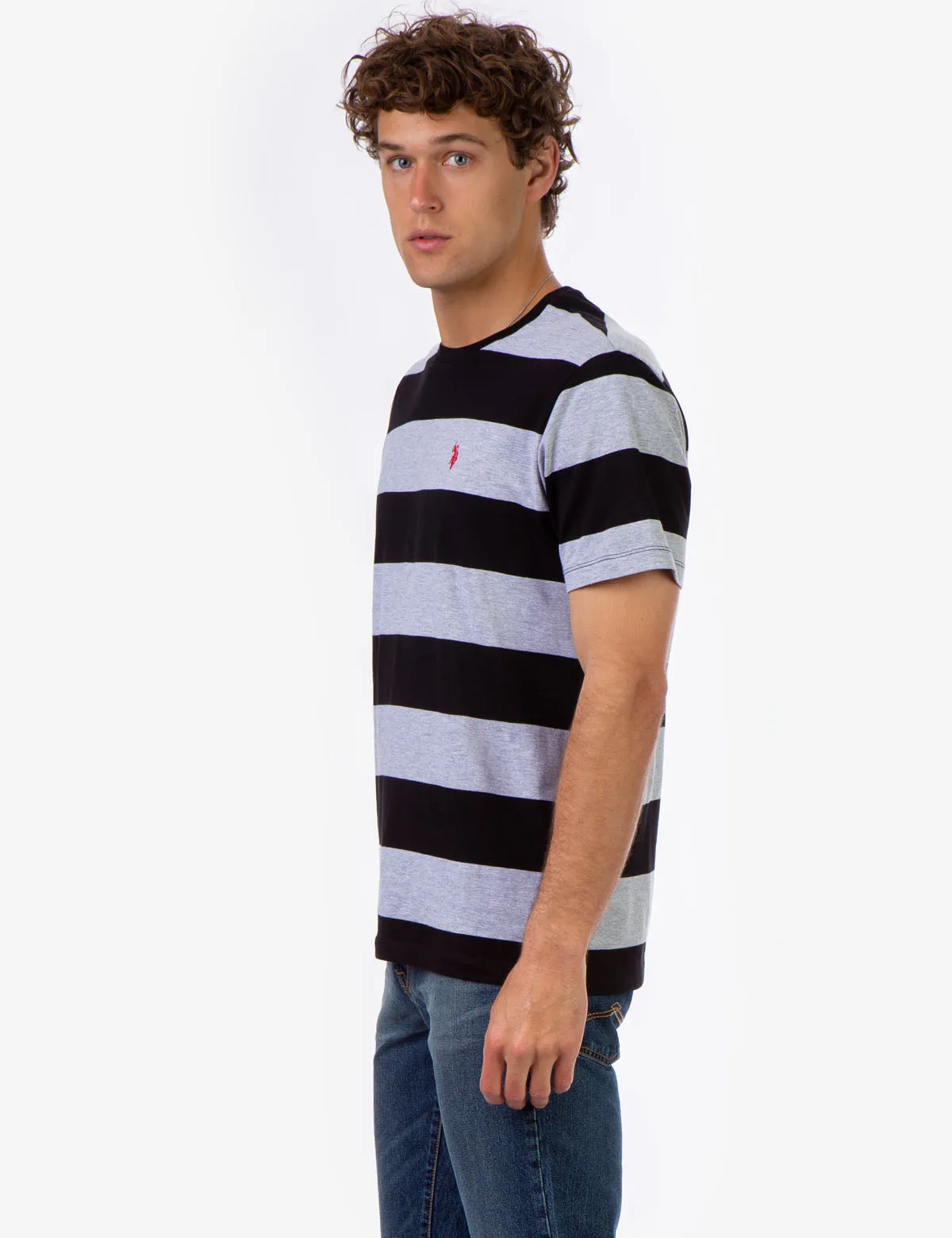 RUGBY STRIPED T-SHIRT