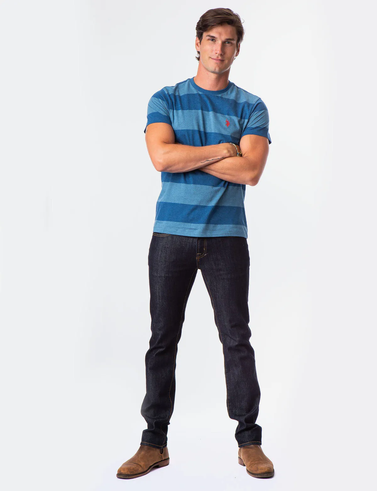 RUGBY STRIPED T-SHIRT
