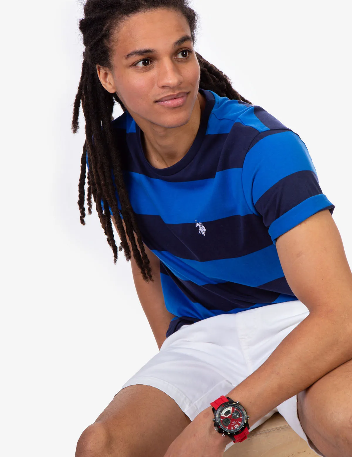 RUGBY STRIPED T-SHIRT