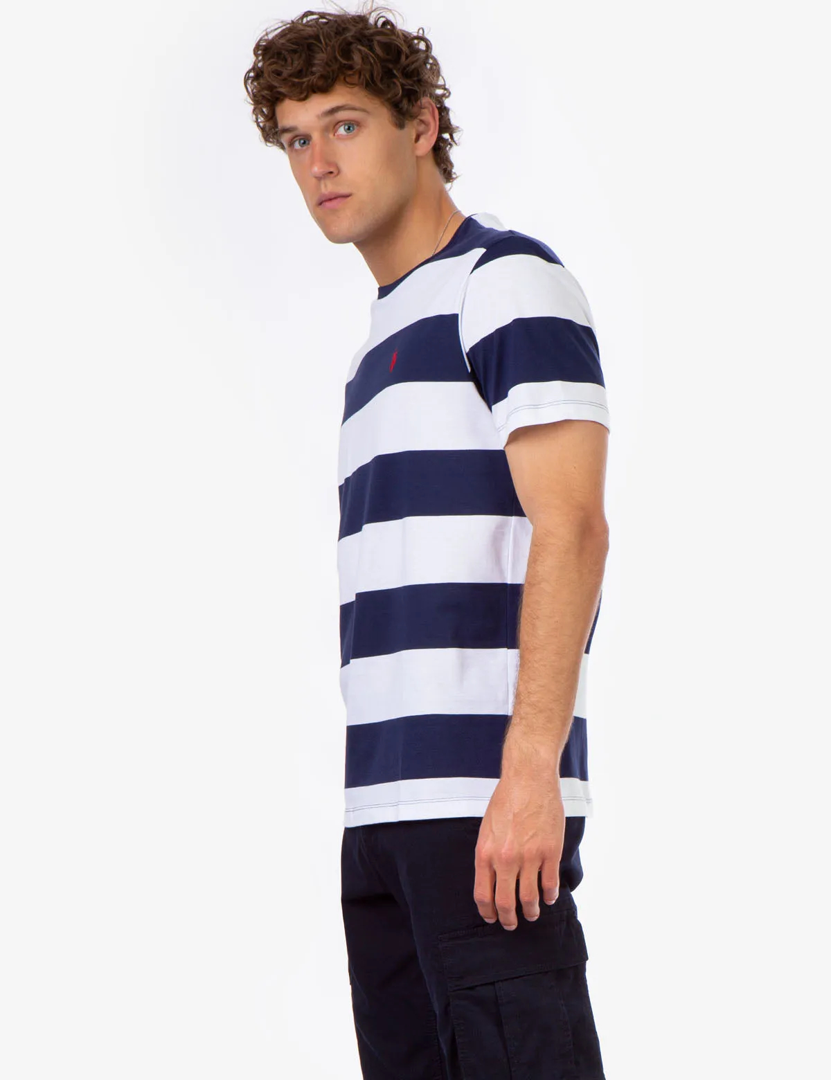 RUGBY STRIPED T-SHIRT