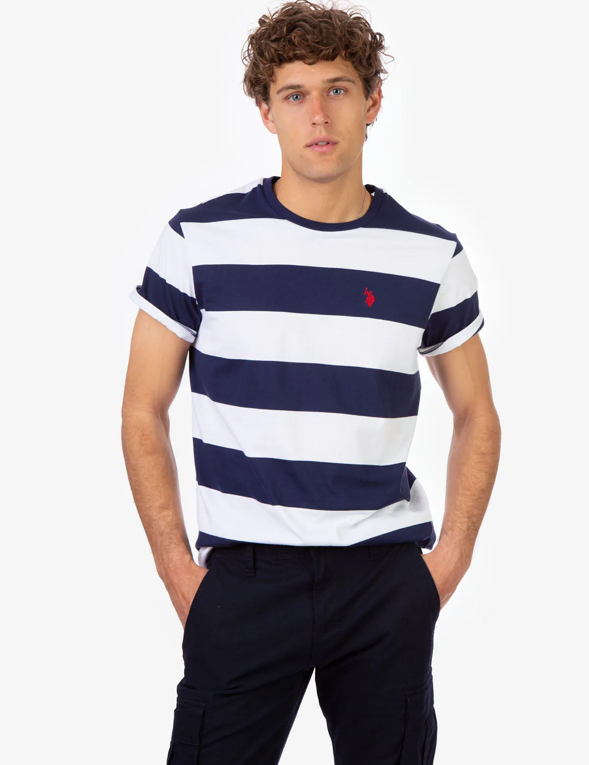 RUGBY STRIPED T-SHIRT