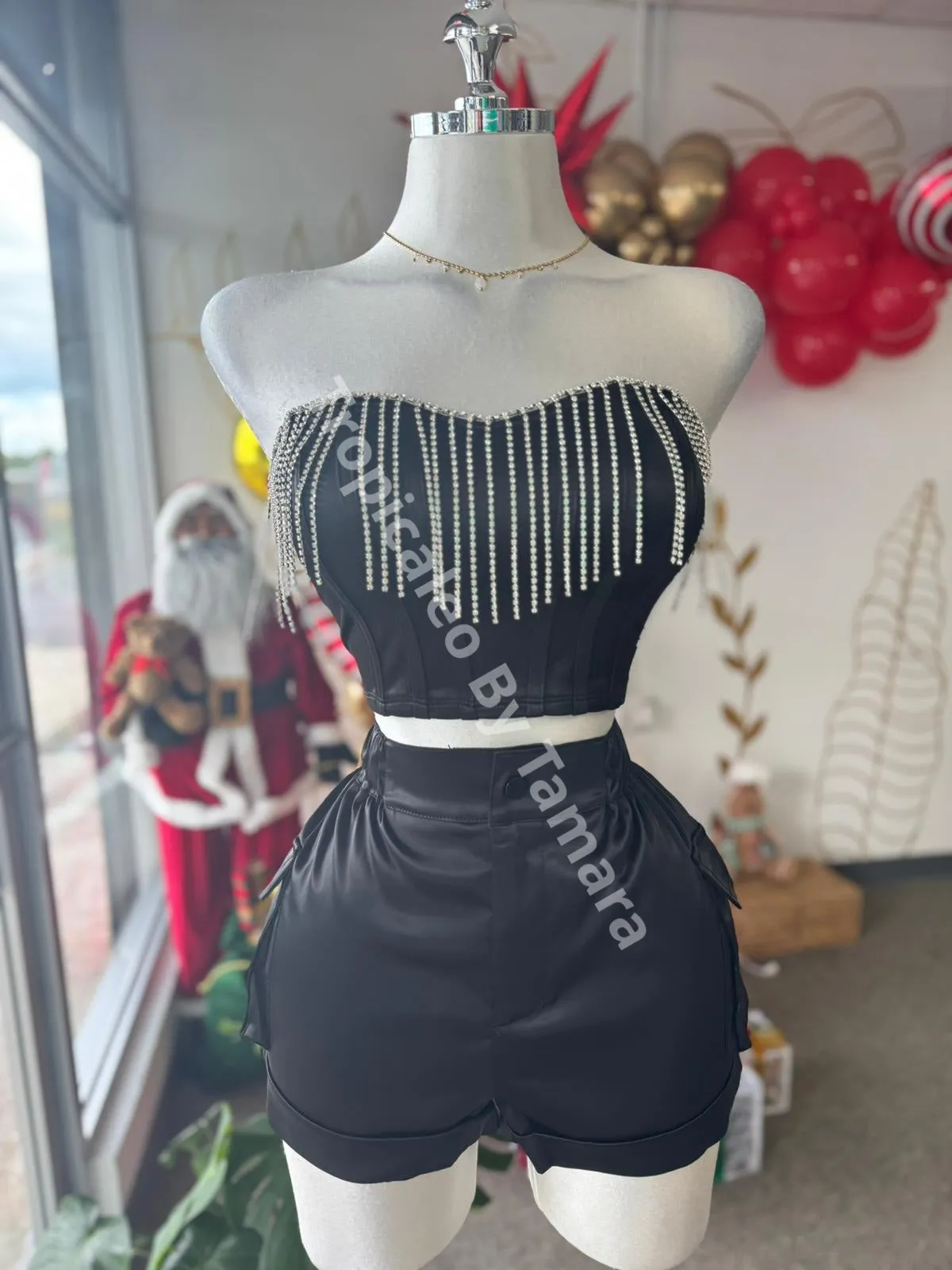 Satin Sleeveless Top