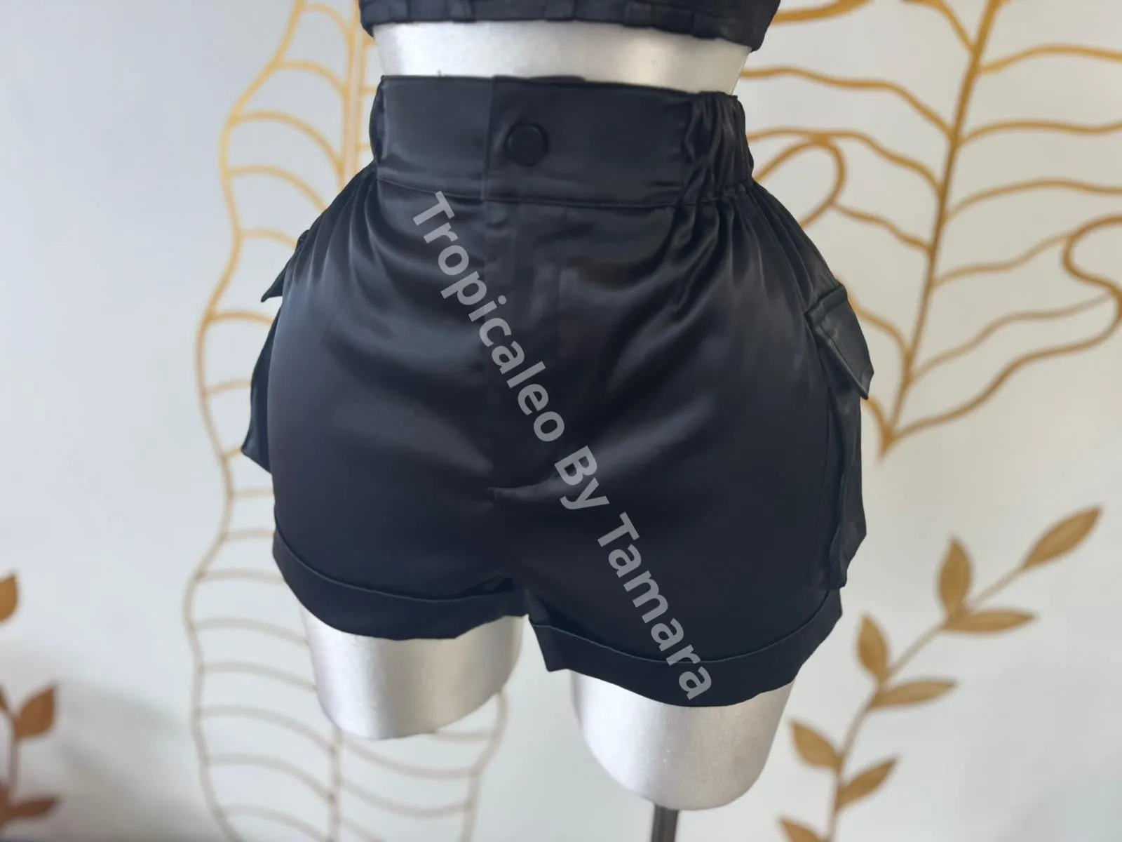 Satin Sleeveless Top