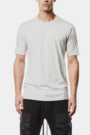 Scar-stitch cotton t-shirt, Dune
