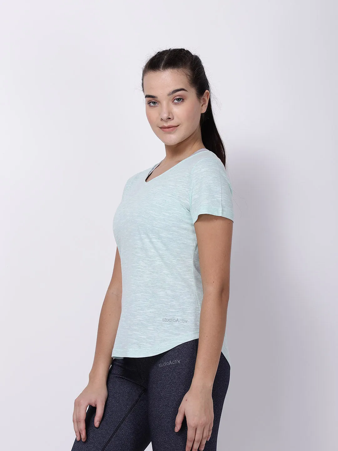 Sea Green Graceful Lady Tee