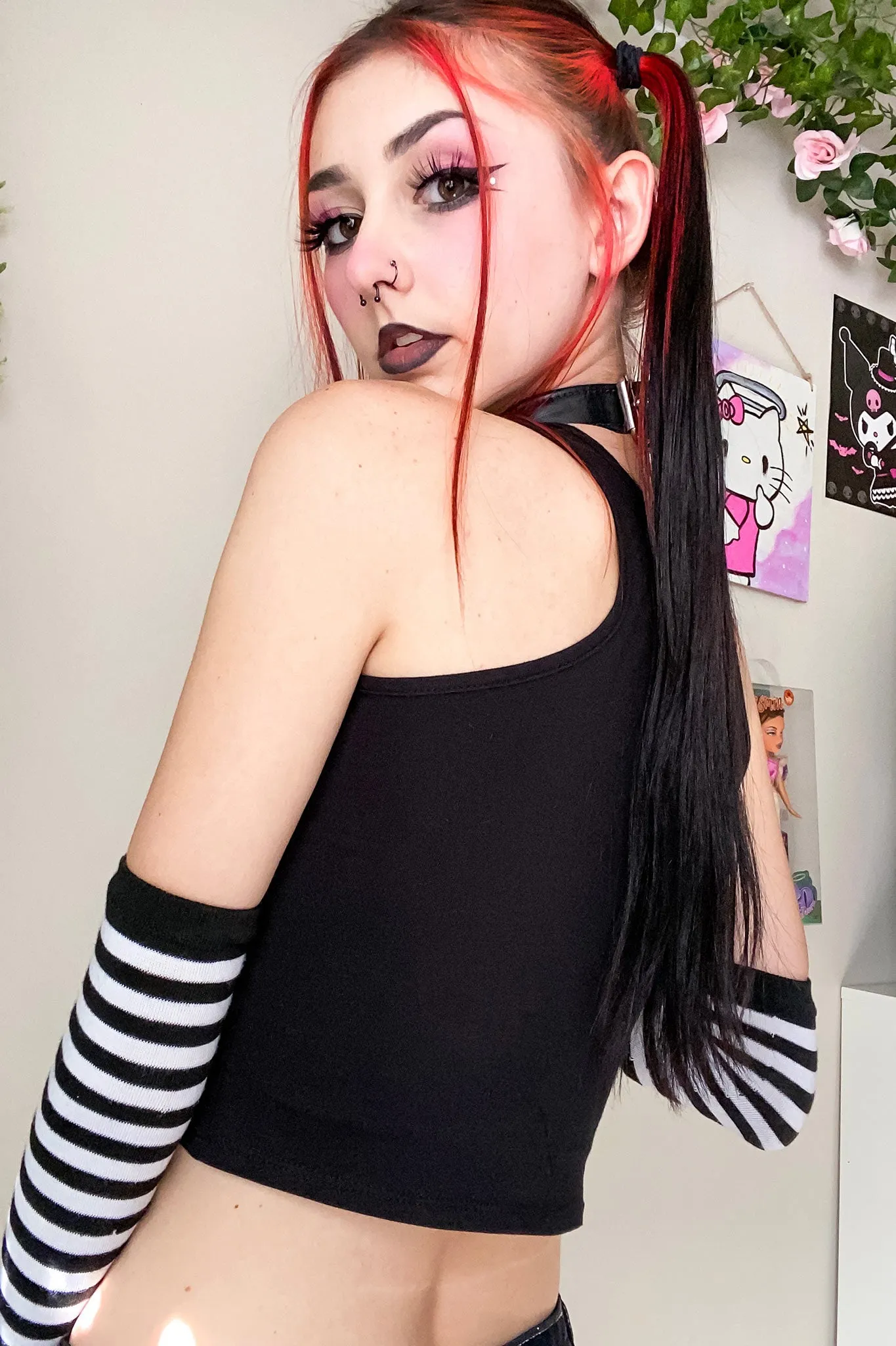 She Devil Crop Tank Top