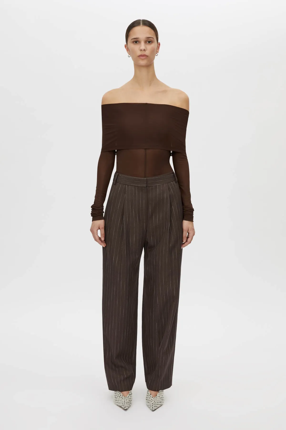 Siphon Off Shoulder Top