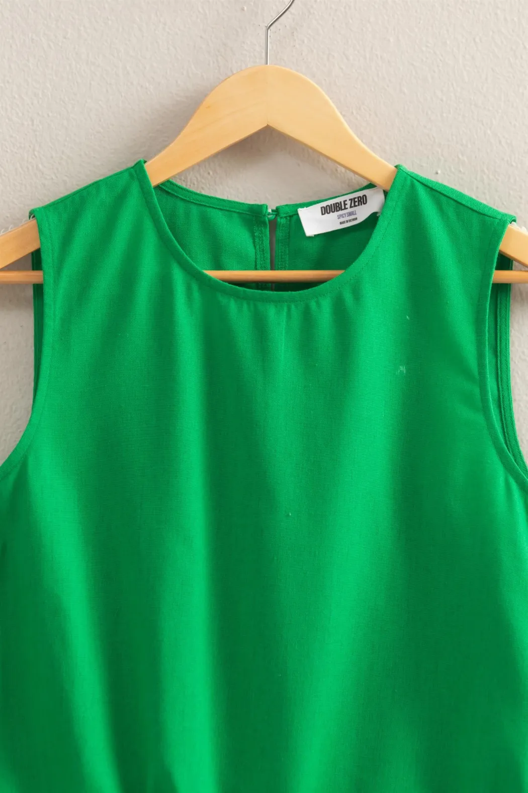 S/L Tie Det Top