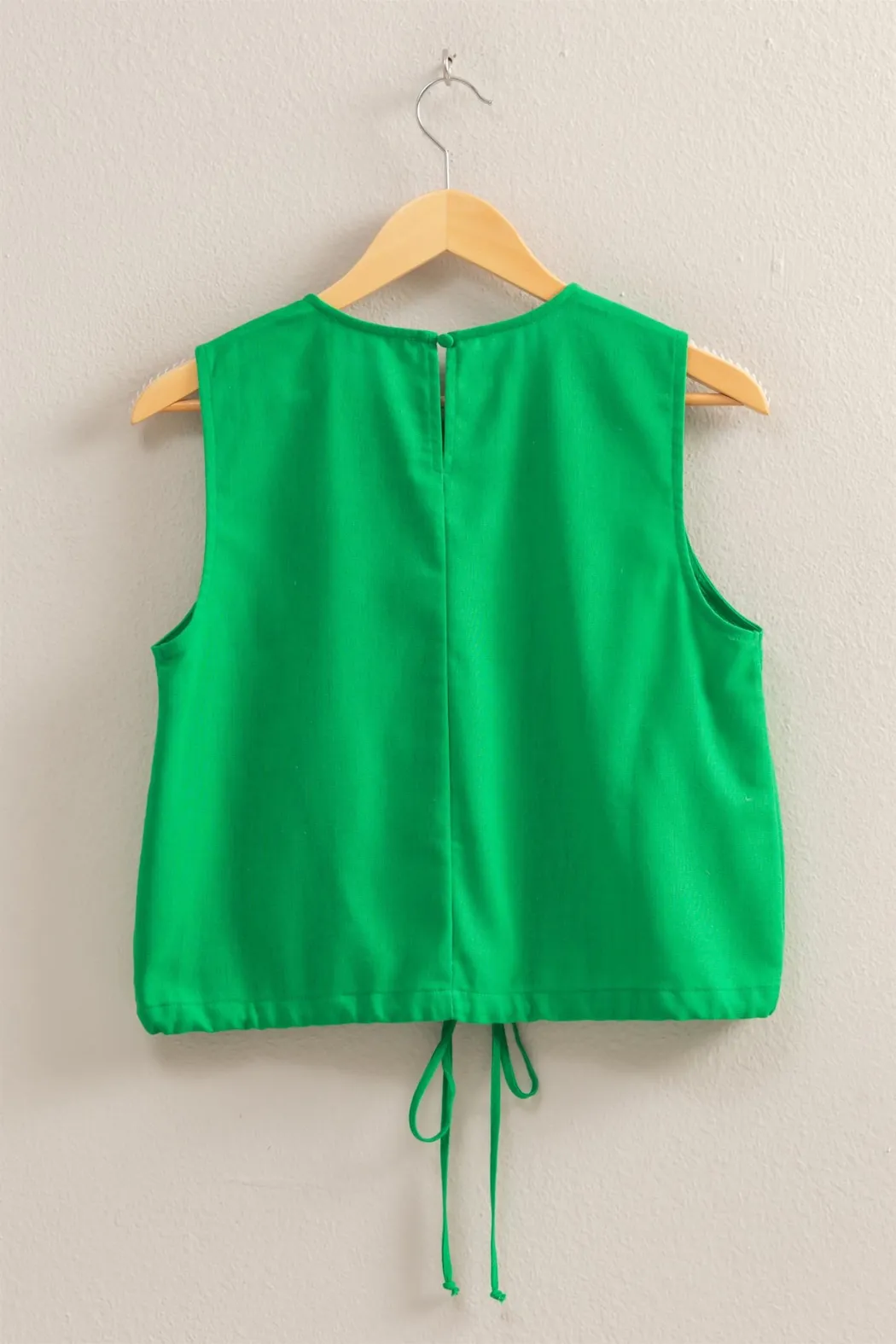 S/L Tie Det Top