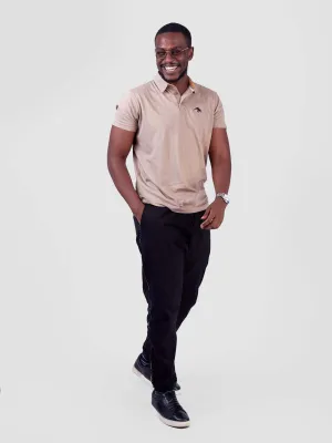 Slab Cotton Polo T-Shirt