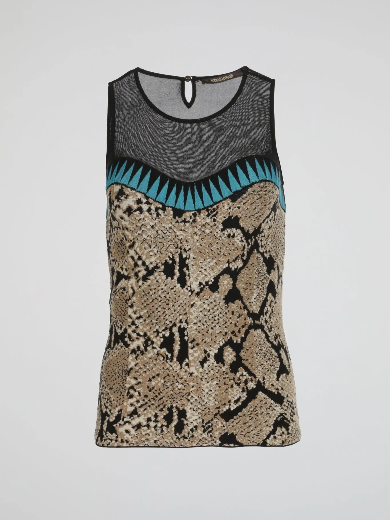 Sleeveless Knitted Top