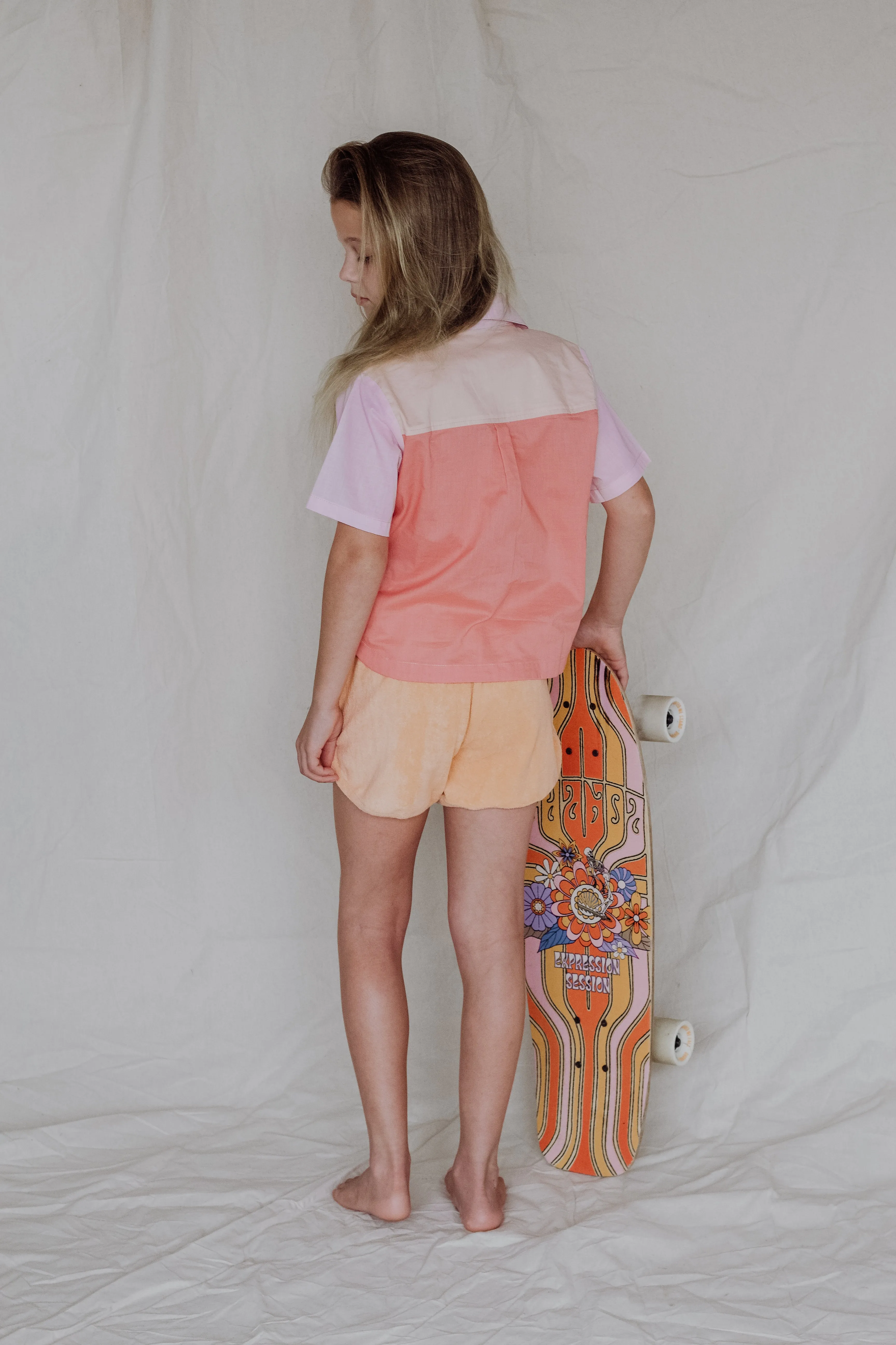 Sophie Shirt-Apricot Blush