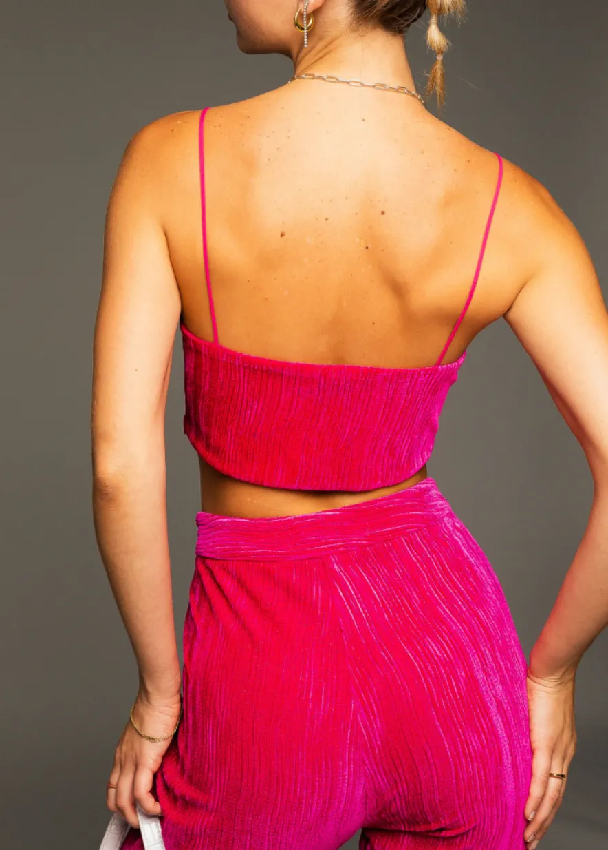 Spaghetti Strap Crop Top