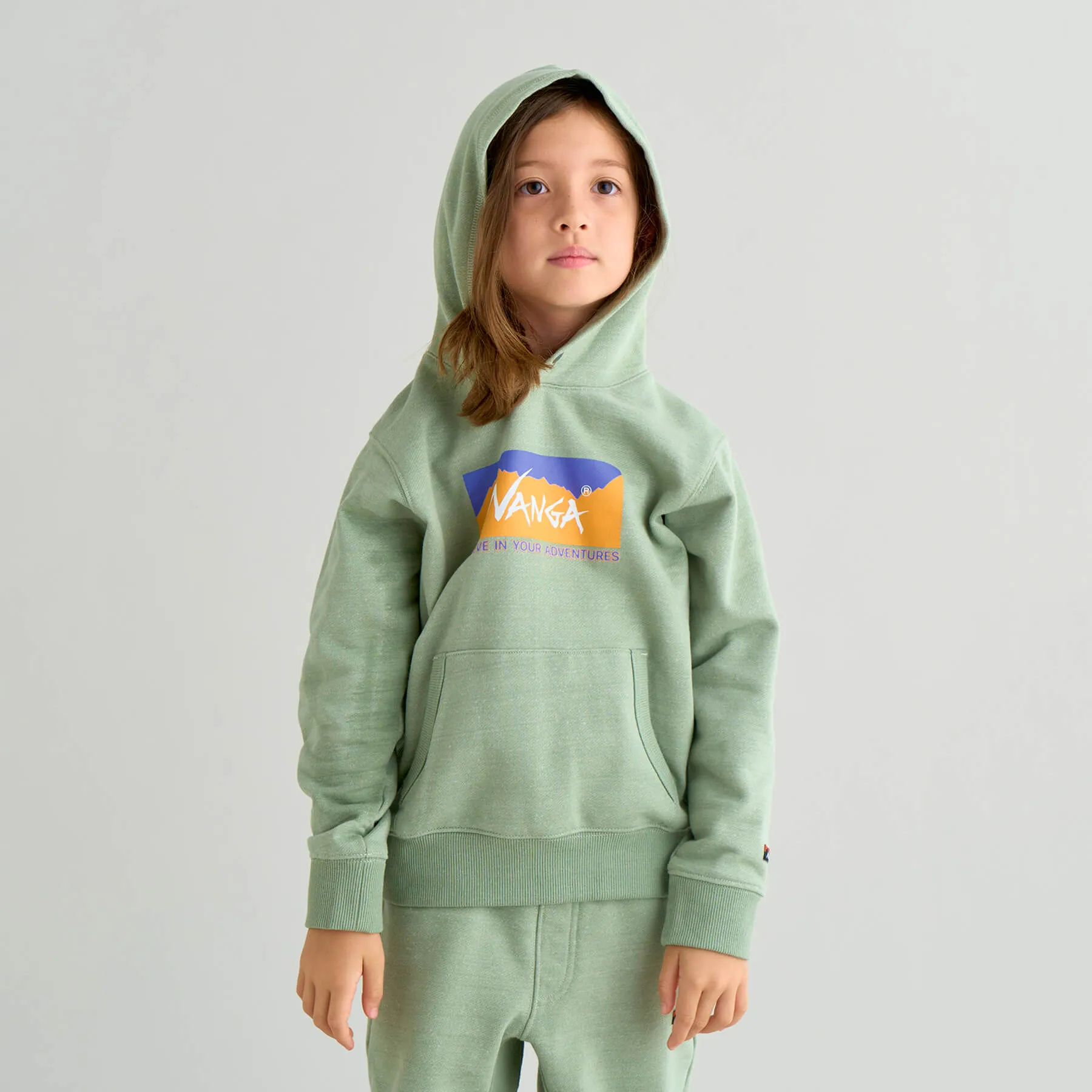 【SPECIAL PRICE】ECO HYBRID BOX LOGO KIDS SWEAT HOODIE(KIDS)