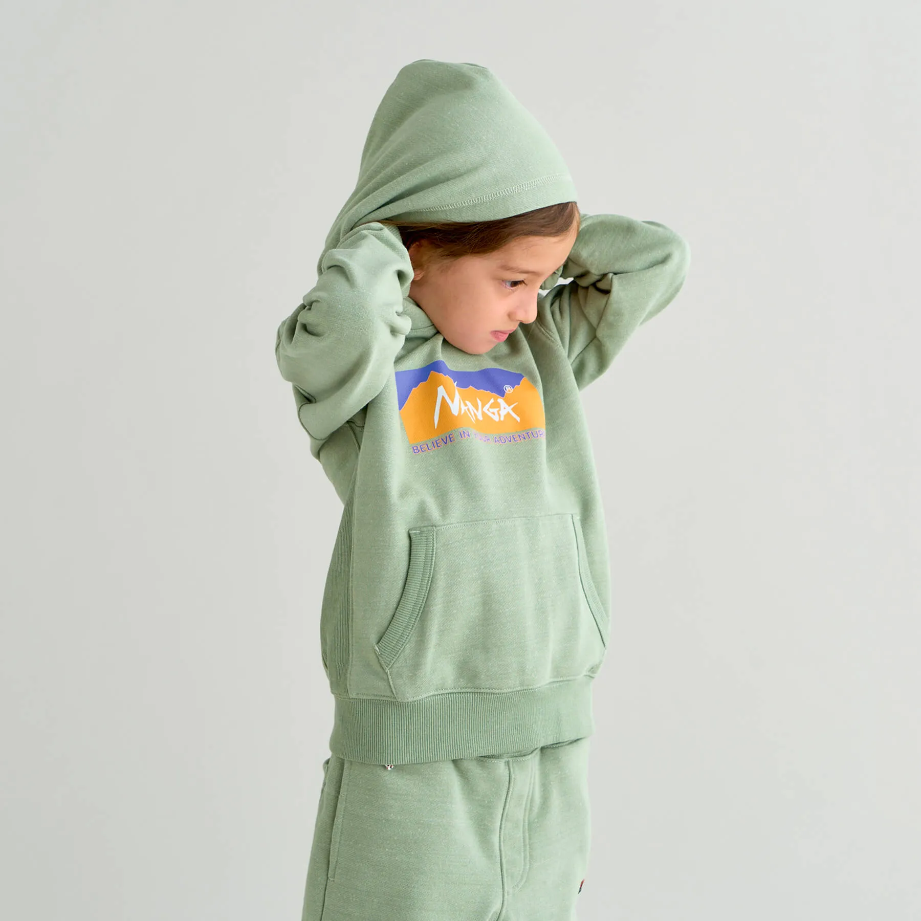 【SPECIAL PRICE】ECO HYBRID BOX LOGO KIDS SWEAT HOODIE(KIDS)