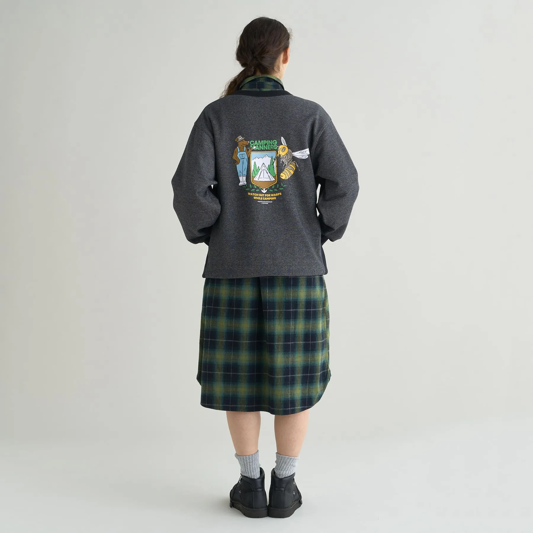 【SPECIAL PRICE】ECO HYBRID CAMPING MANNERS WASPS SWEATSHIRT(UNISEX)