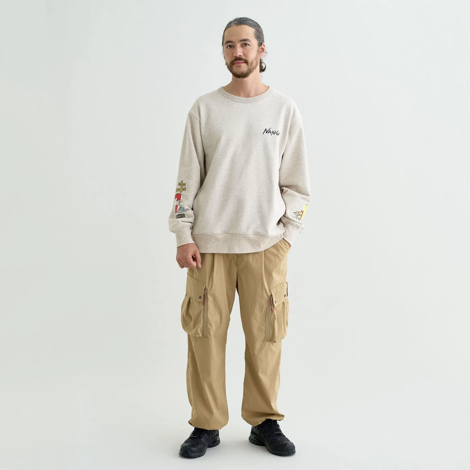【SPECIAL PRICE】ECO HYBRID CAMPING MANNERS WASPS SWEATSHIRT(UNISEX)