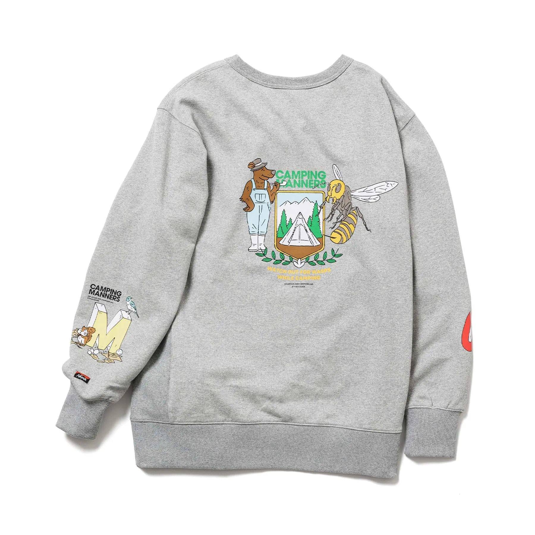 【SPECIAL PRICE】ECO HYBRID CAMPING MANNERS WASPS SWEATSHIRT(UNISEX)