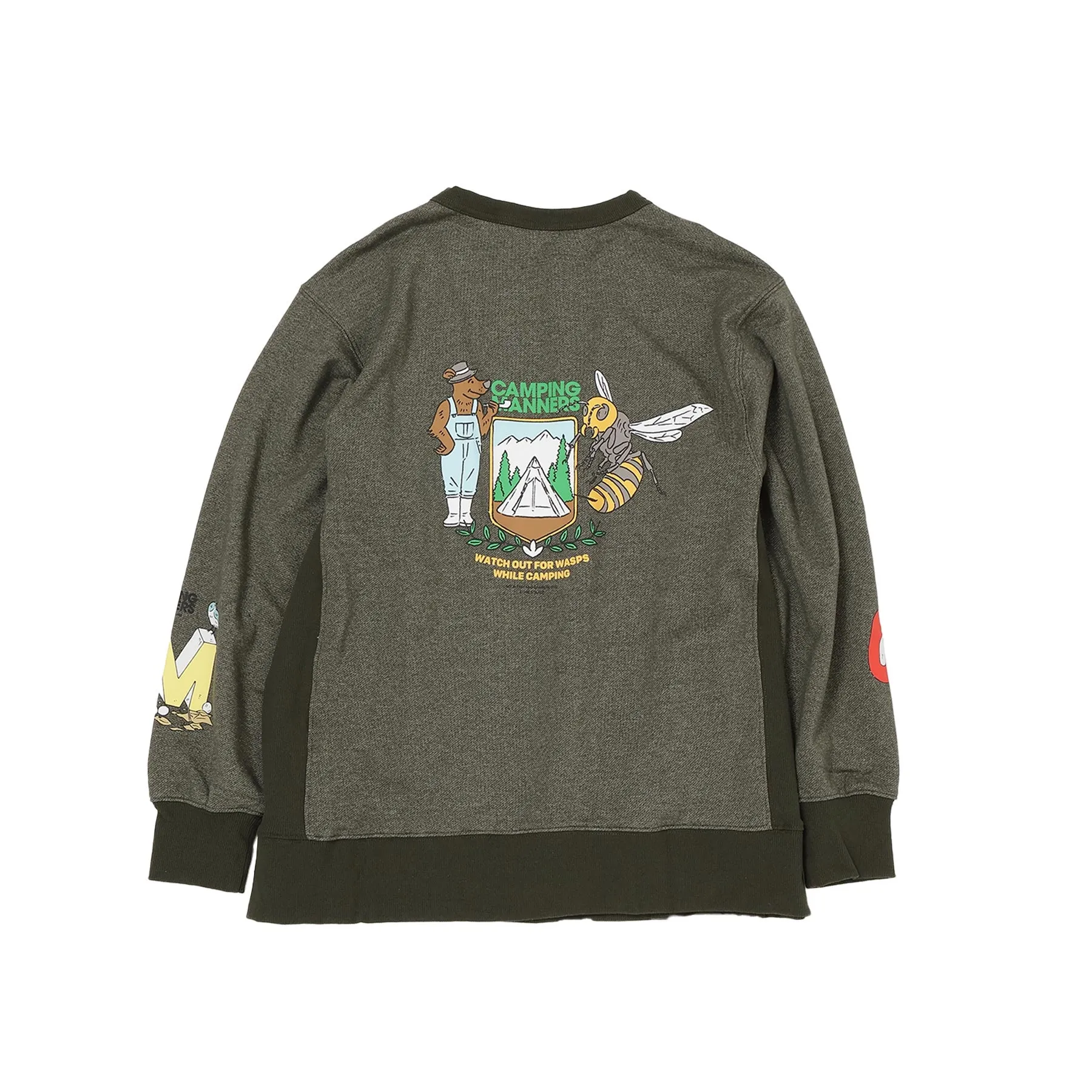 【SPECIAL PRICE】ECO HYBRID CAMPING MANNERS WASPS SWEATSHIRT(UNISEX)
