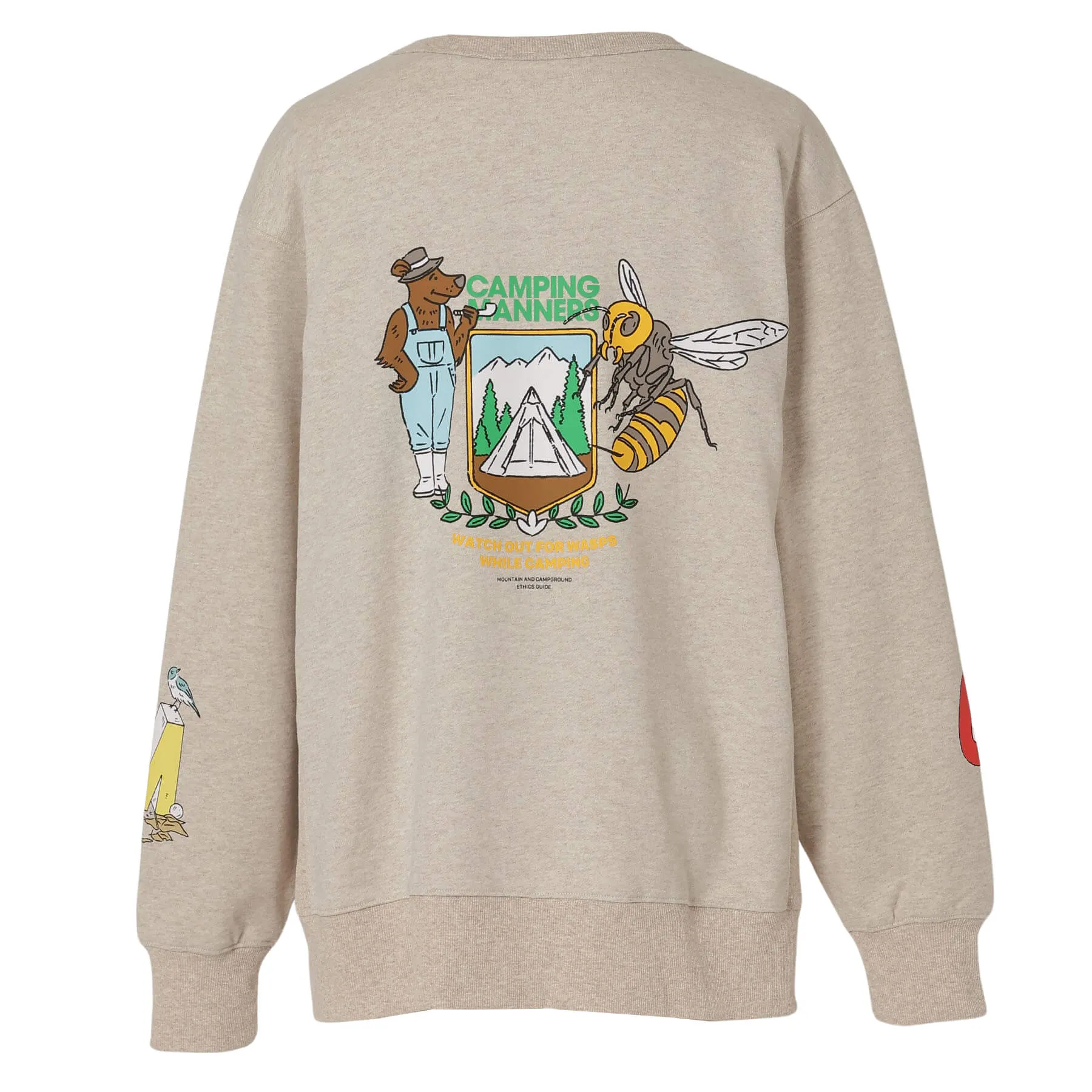 【SPECIAL PRICE】ECO HYBRID CAMPING MANNERS WASPS SWEATSHIRT(UNISEX)
