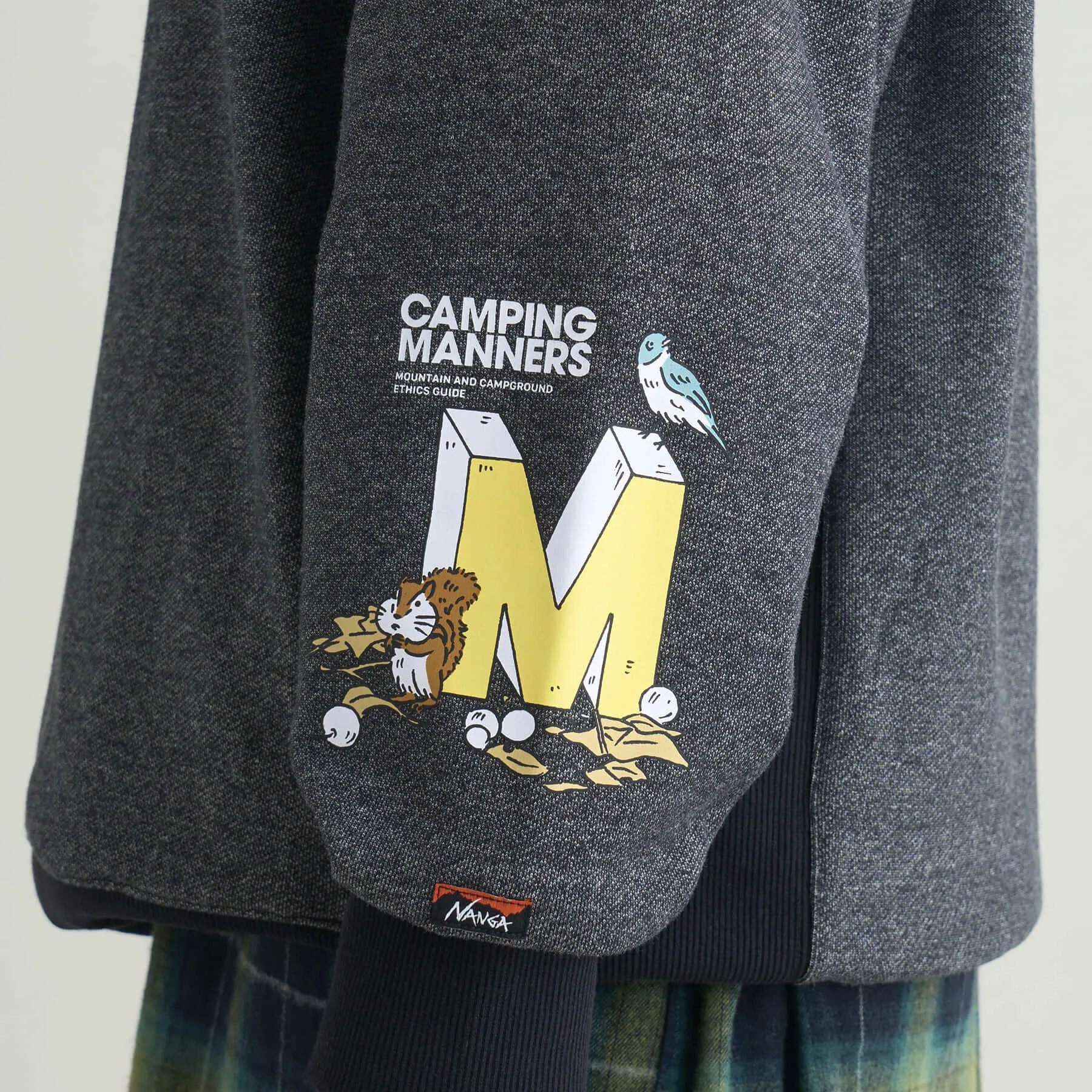 【SPECIAL PRICE】ECO HYBRID CAMPING MANNERS WASPS SWEATSHIRT(UNISEX)