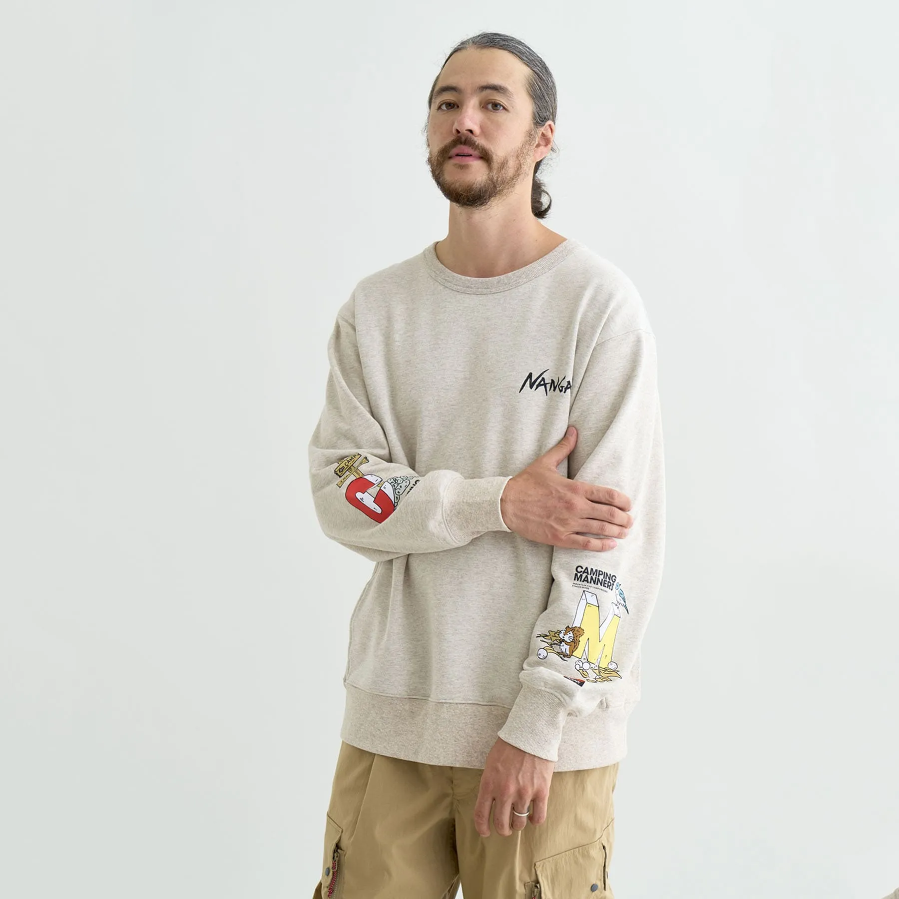 【SPECIAL PRICE】ECO HYBRID CAMPING MANNERS WASPS SWEATSHIRT(UNISEX)