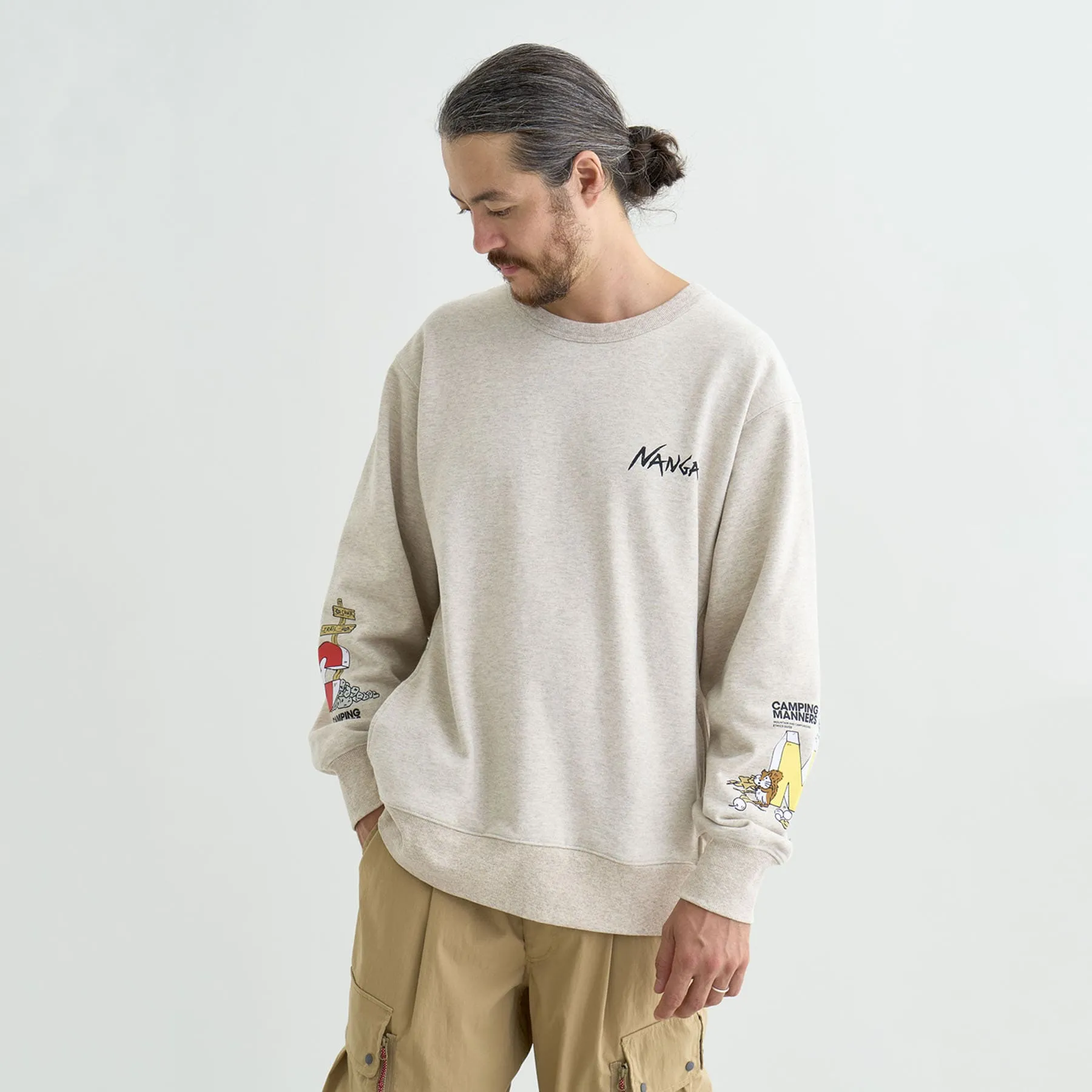 【SPECIAL PRICE】ECO HYBRID CAMPING MANNERS WASPS SWEATSHIRT(UNISEX)