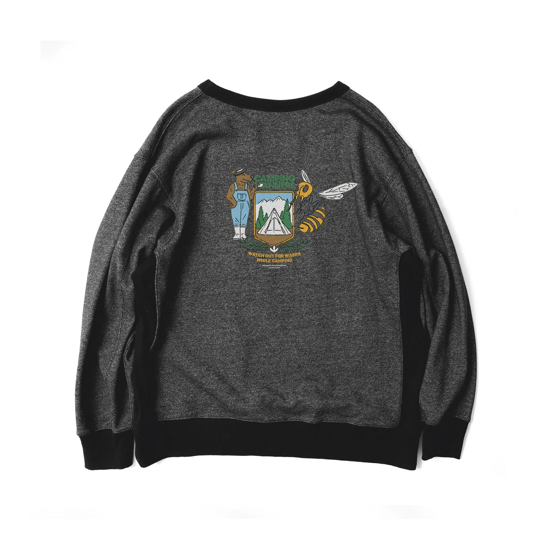 【SPECIAL PRICE】ECO HYBRID CAMPING MANNERS WASPS SWEATSHIRT(UNISEX)